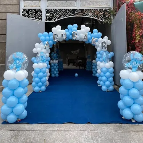 Name Balloon Arch Decoration Indore