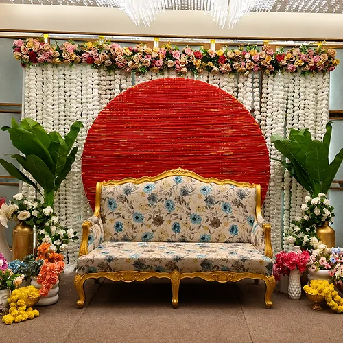 Baby Shower Floral Jasmine Backdrop Decoration