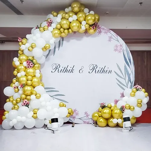 Dual Name Birthday Arch Decor Indore