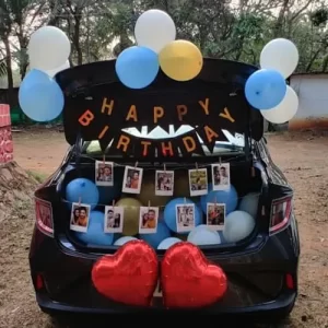 Birthday Car Trunk Photo Clips Decor Indore