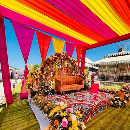 Carnival Candy Stripe Party Decoration Indore