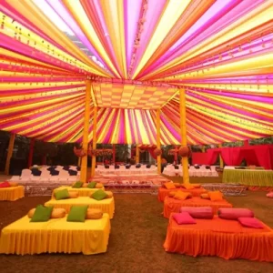 Carnival Colorful Stage Decoration Indore