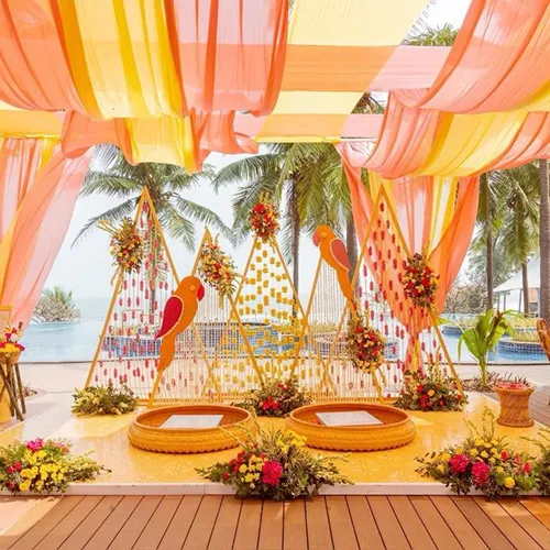 Carnival Night Glow Theme Decoration Indore