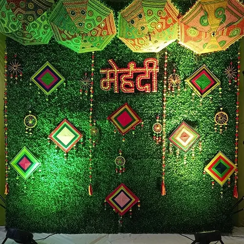 Mehndi Sitting Area Decoration Indore