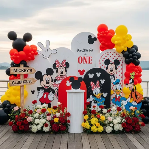 Mickey’s Clubhouse Birthday Theme Decoration