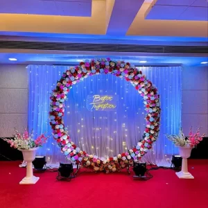 Floral Ring Wreath Decoration Indore