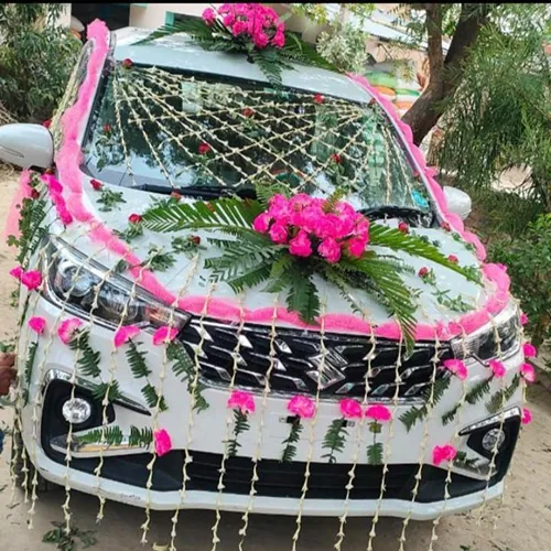 Traditional Wedding Car Decoration Indore
